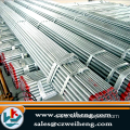 Greenhouse and scaffoldings used hot dip galvanized steel pipe